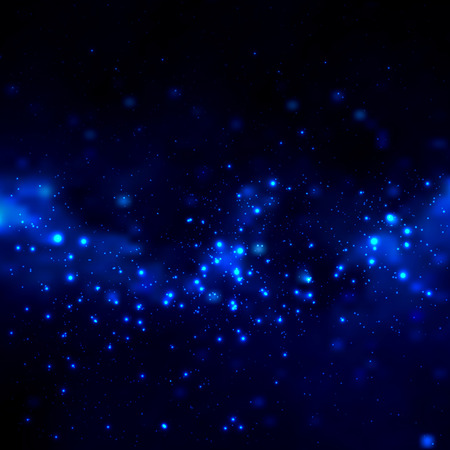 Background with Milky Wayの写真素材