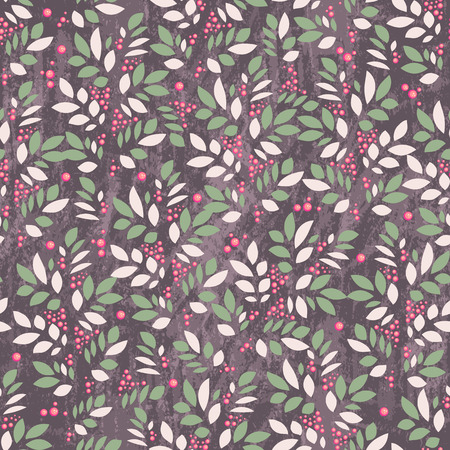 Floral seamless pattern - vector illustrationのイラスト素材
