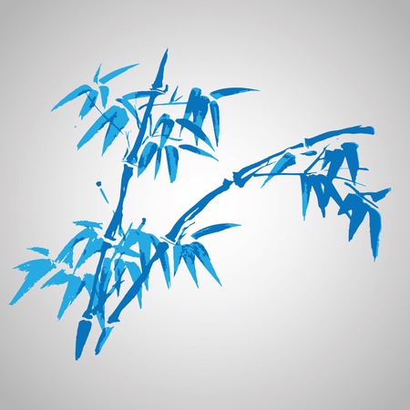 Chinese painting of flowersのイラスト素材