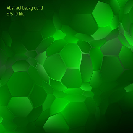 Vector abstract hexagon geometrical background. Technology pattern with shiny hexagon formsのイラスト素材
