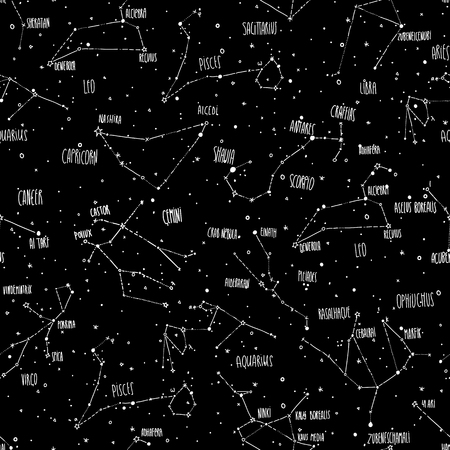 Constellations icon.のイラスト素材
