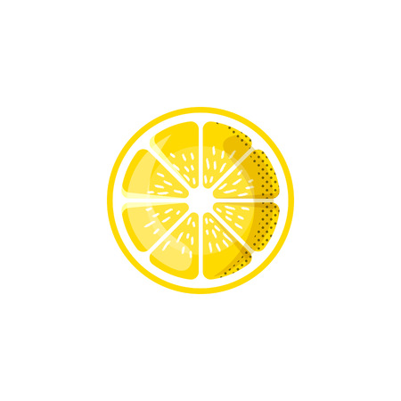 Fresh juicy fruit, berry - cherry vector icon isolated on white background. Cherry icon, flat style, fruit vector illustration. Healthy food single object - isolated berry cherryのイラスト素材