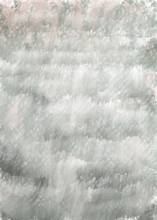 Grey transparent watercolor vectical background. Hand draw watercolor backdrop with flowing paint and waterの写真素材