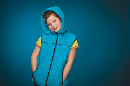 Little girl in coat