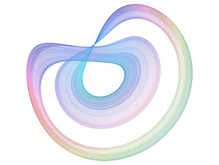 Abstract Swirl Design with white copy spaceの写真素材