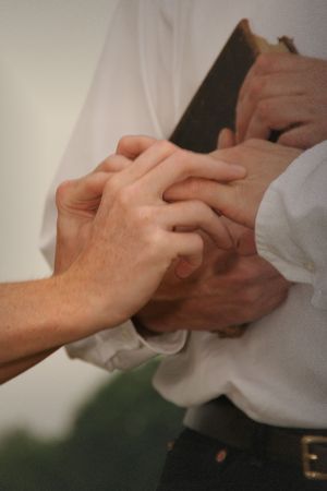 wedding vowsの写真素材