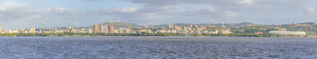 Cityview with Beira Rio Stadium, Porto Alegre, Rio Grande do Sul, Brazil