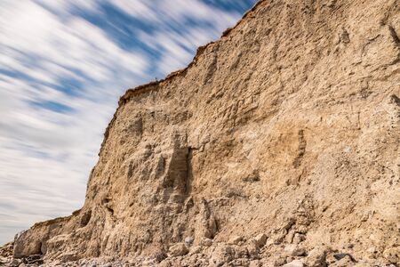 Cliff in Silverstrand beach, Galway, Ireland