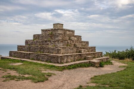 The Pyramid of Dublin, Killiney Hill, Irelandの写真素材