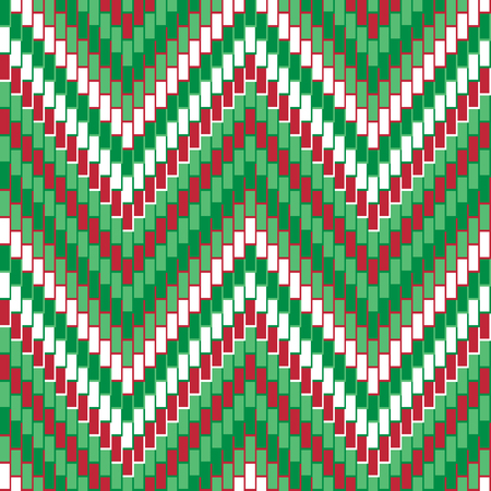 Xmas Herringbone Pattern repeats seamlessly.のイラスト素材