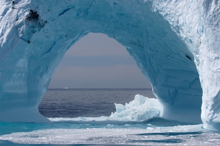 Iceberg off the coast of Greenland, Atlantic Ocean Iceberg off the coast of Greenland, Atlantic Ocean