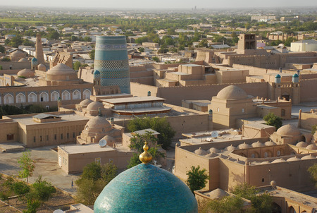 Ichan-Kala - inner city, Khivaの写真素材