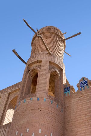 The tower in the ancient town of Ichan-kalaのeditorial素材