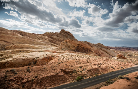 Valley of Fire State Parkの写真素材