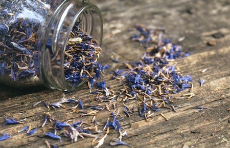 Cornflower teaの写真素材