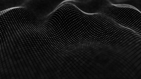 Abstract technology background. Network connection structure. Science background. Big data digital background. 3d rendering.の写真素材