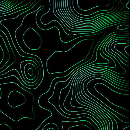 Topographic map background in brown colors. Grid map. Vector illustration .のイラスト素材