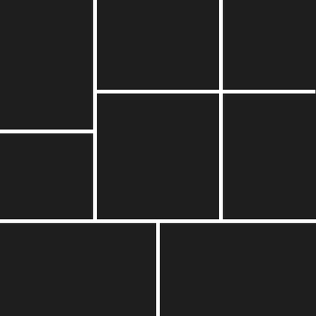 Vector collage frames photo or imageのイラスト素材