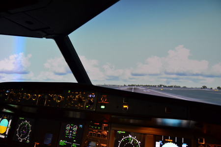 Cockpit, inside view