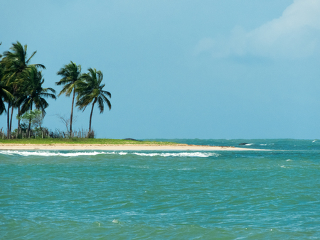 Beach and beautiful tropical sea.