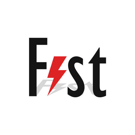Fast logo vector graphicsのイラスト素材