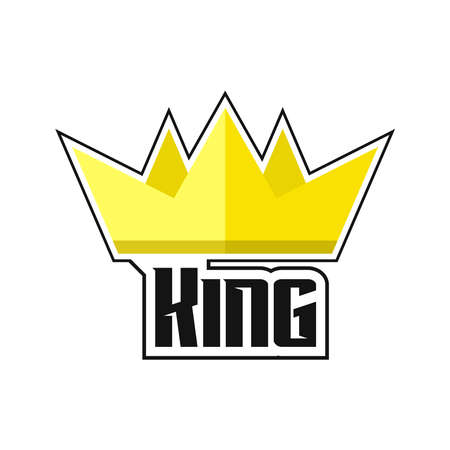 King logo vector graphicsのイラスト素材
