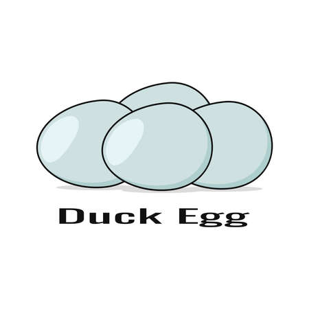 Duck egg logo vector graphicsのイラスト素材