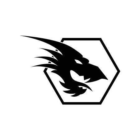 Dragon logo vector graphicsのイラスト素材