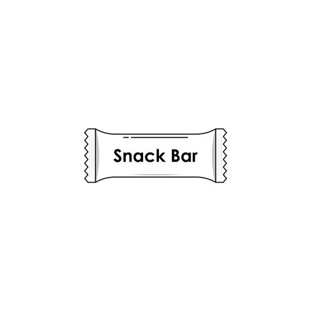 Snack bar icon isolated vector graphicsのイラスト素材