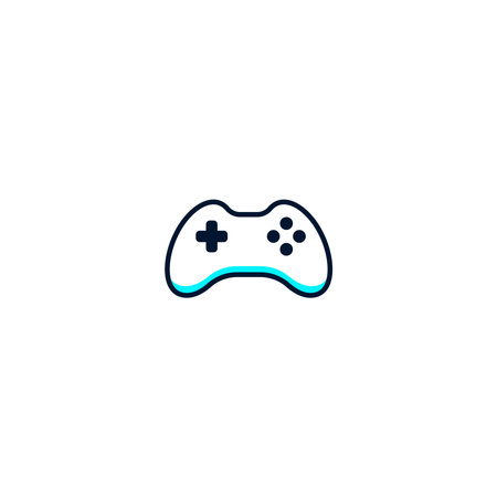 Game icon isolated vector graphicsのイラスト素材