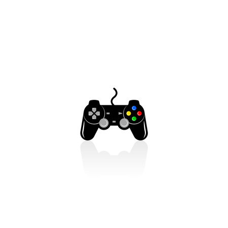 Joystick or controller game vector graphicsのイラスト素材