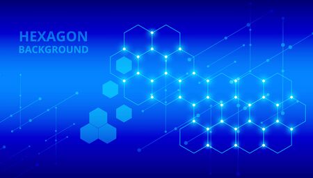 Futuristic modern hi-tech background for digital technology, innovation medicine, science, research...