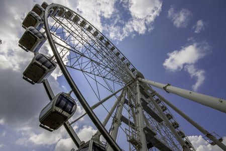 close up view of Budapest Eye, Hungary 05.29.2014のeditorial素材