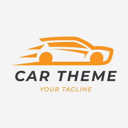 Car automotive sign for your projectsのイラスト素材