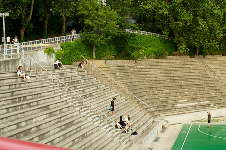 Hongik university in Seoul in South Korea