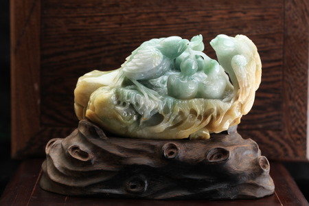 Jade ornamentsの写真素材