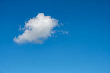 Blue Skies and white cloudsの写真素材