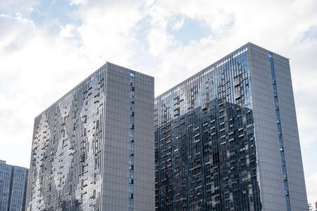 architecture of a modern city