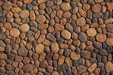 Orange Stone texture background wall