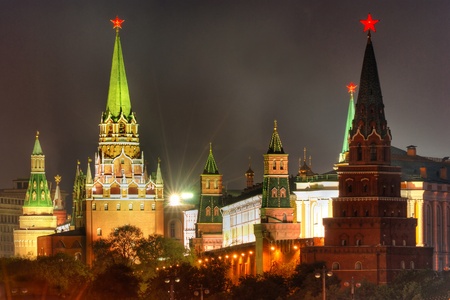 Moscow Kremlin at Victory Day  9th May の写真素材