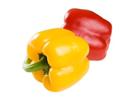 Shot of tasty healthy ripe colorful bell peppers.の写真素材