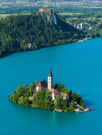 Lake Bled, Sloveniaの素材
