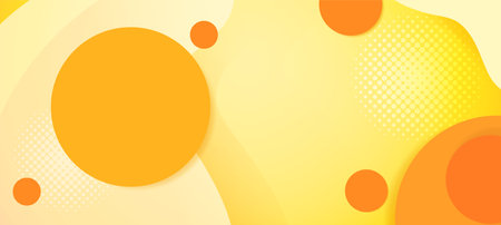 Abstract orange background vector illustrationのイラスト素材