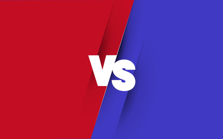 Versus vs background vector illustration.のイラスト素材