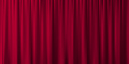 Celebration Luxury red satin smooth background vector Illustrationの写真素材