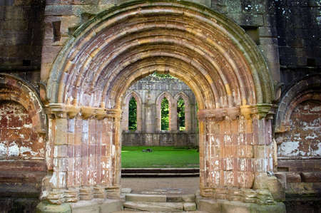 An old gate in Fountains Abbey