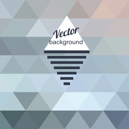 Abstract geometric background of gray triangles  Muted colors のイラスト素材