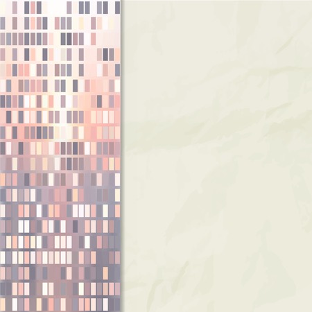 background of paper and small squares mosaic  geometric shapes  Used as a backdrop  Place your text on topのイラスト素材