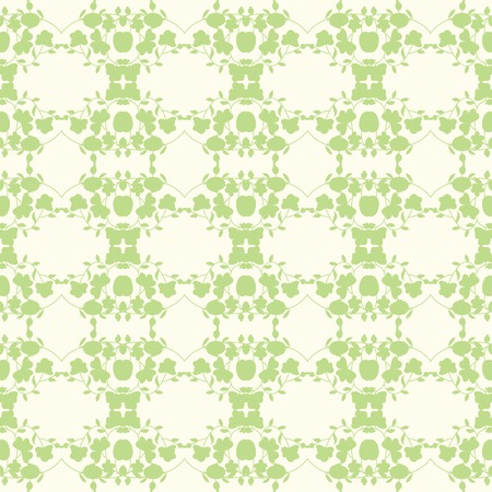 neutral floral background  swirls and curves  Use as a backdrop, the fill pattern, wallpaper, seamless texture のイラスト素材