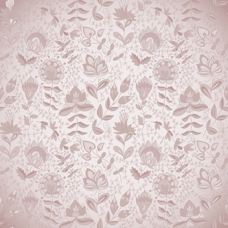 Seamless texture with flowers. Endless floral pattern. Can be used for wallpaper, pattern, backdrop, surface textures. Full color seamless floral backgroundのイラスト素材